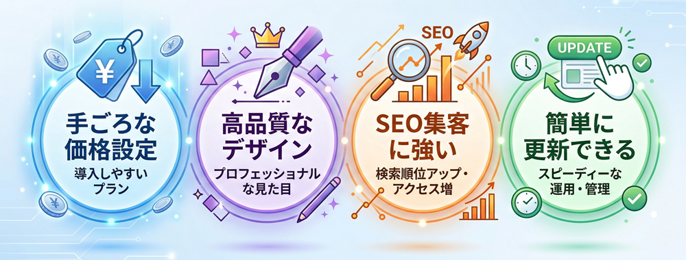 よくばりなホームページ制作会社