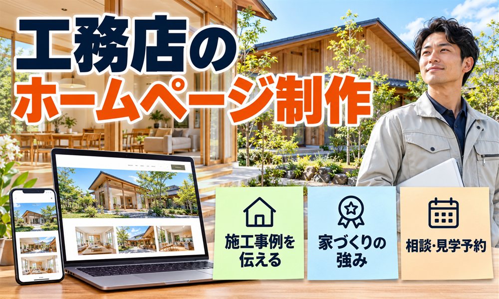 工務店のホームページ制作