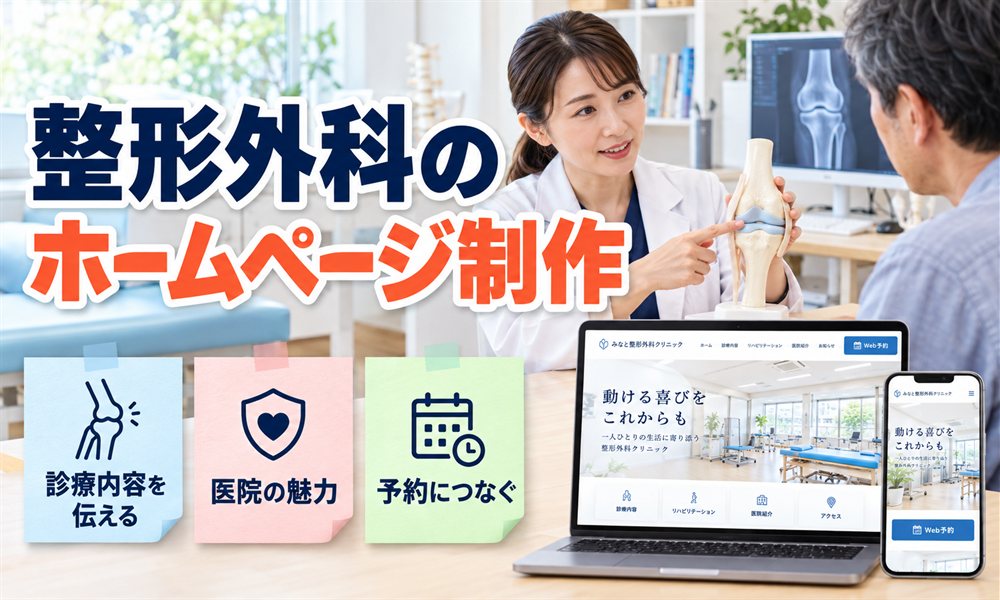 整形外科のホームページ制作