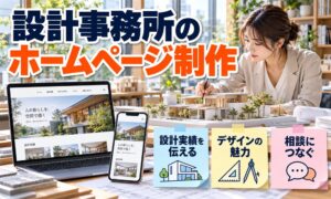 設計事務所のホームページ制作